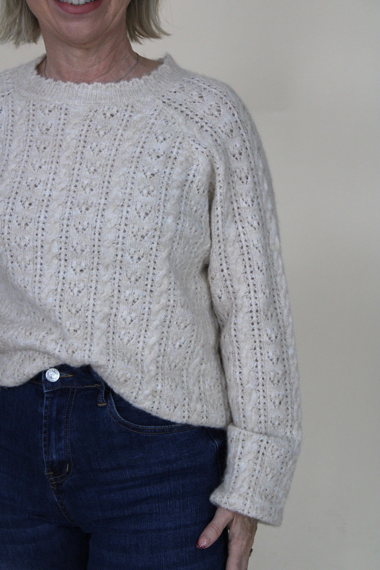 Sawyer Cable Knit Sweater