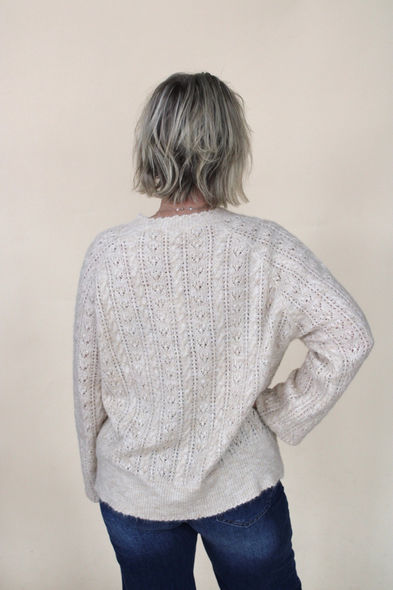Sawyer Cable Knit Sweater