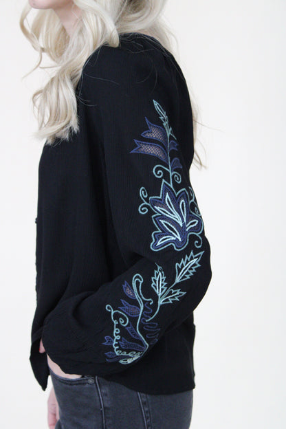 Jaclyn Embroidered Blouse