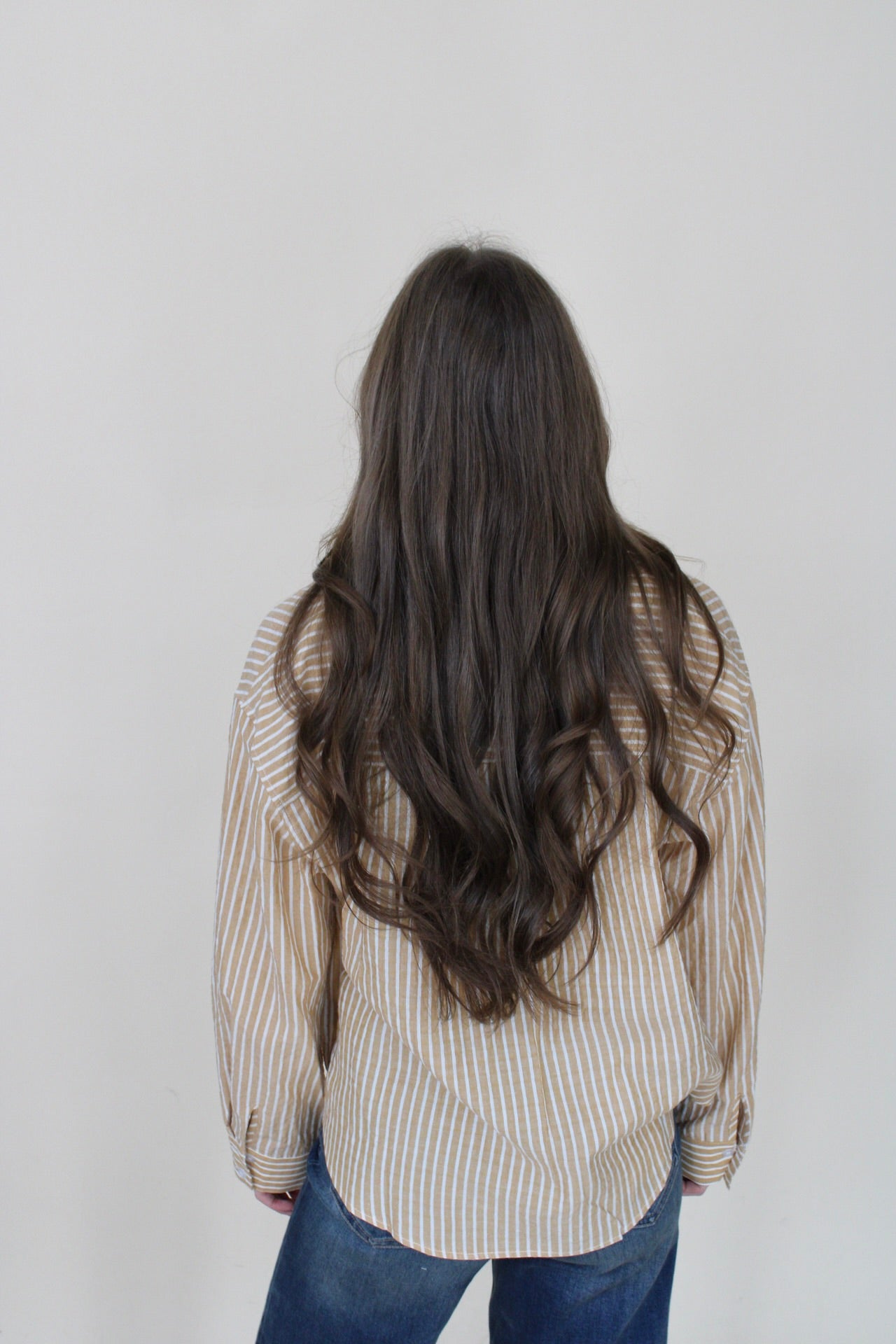 Katie Striped Button Up