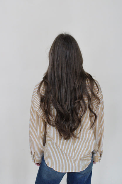 Katie Striped Button Up