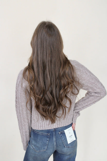 Maple Cable Knit Cardigan