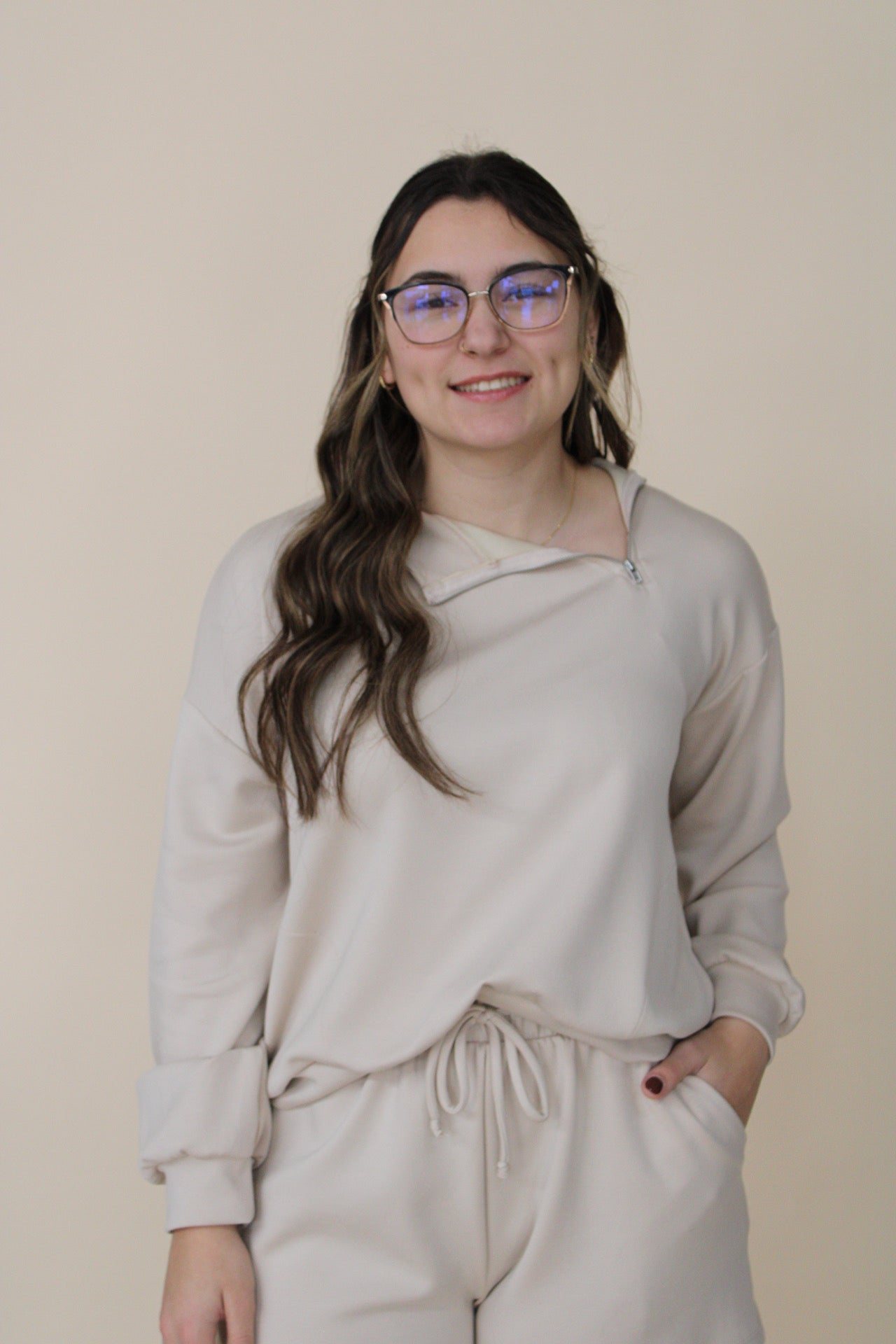 Kaylee Half Zip Pullover