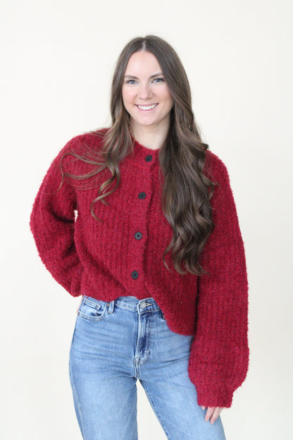 Rachel Button Front Cardigan