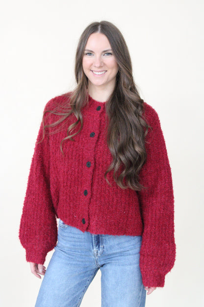 Rachel Button Front Cardigan