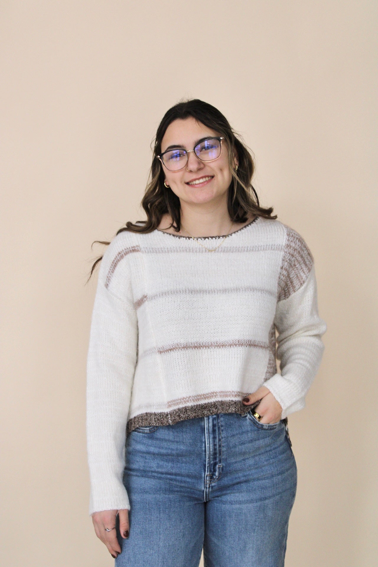 Mona Striped Sweater