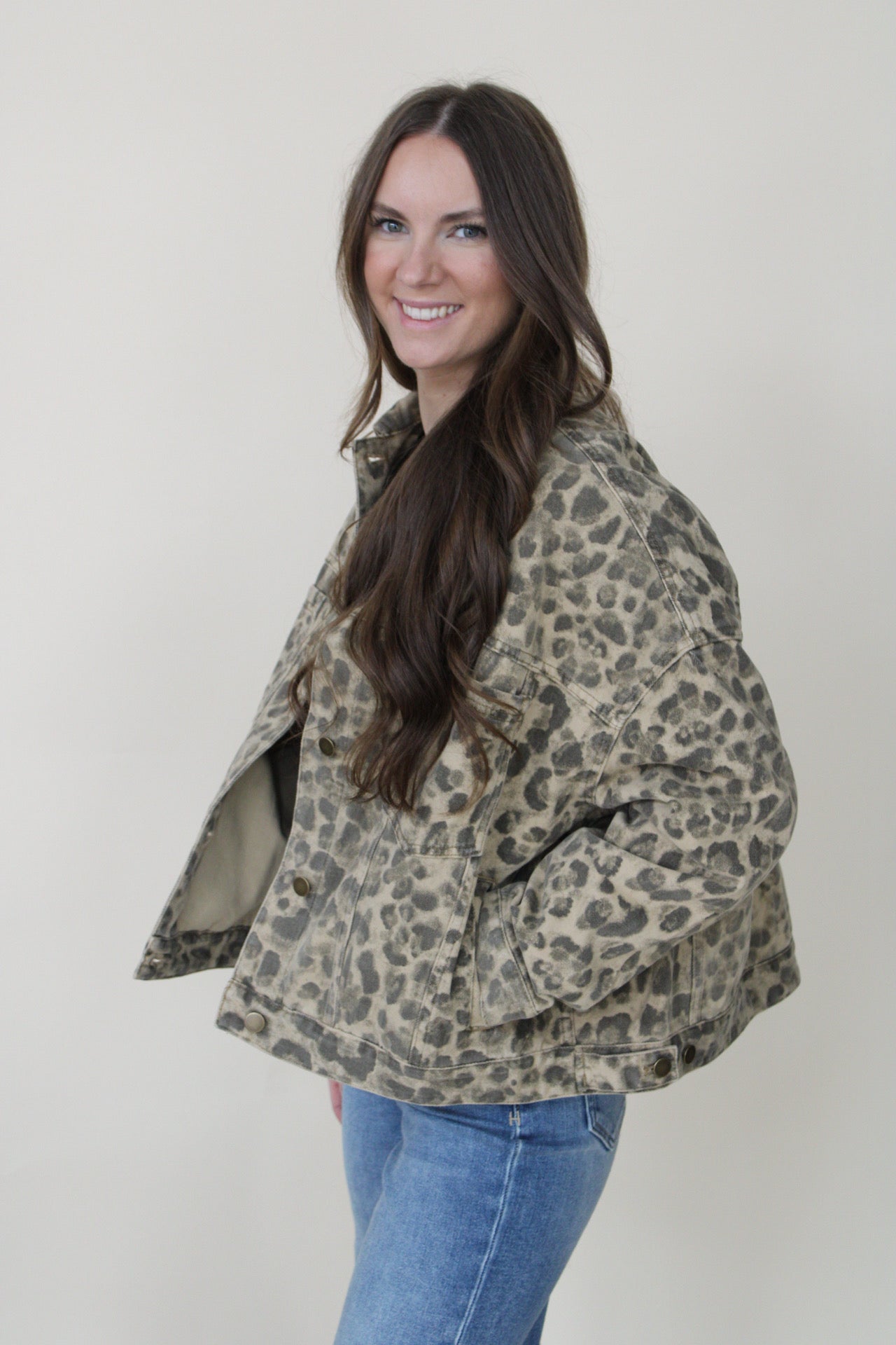 Greta Leopard Jacket