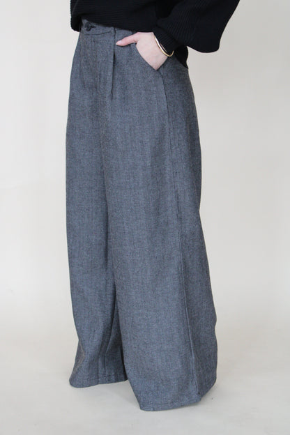 Beverly Herringbone Trouser