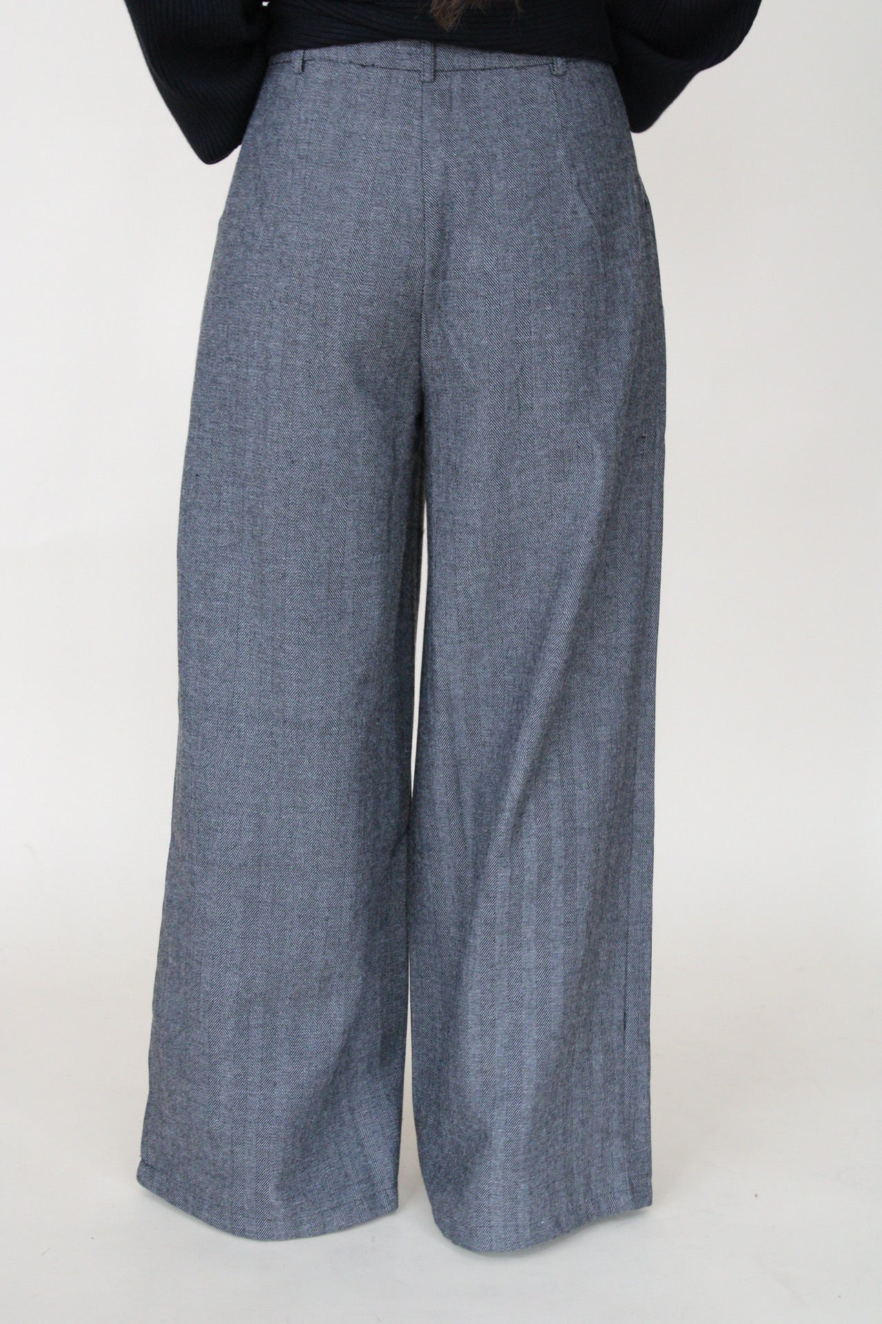 Beverly Herringbone Trouser