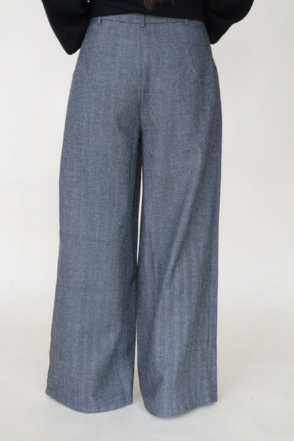 Beverly Herringbone Trouser