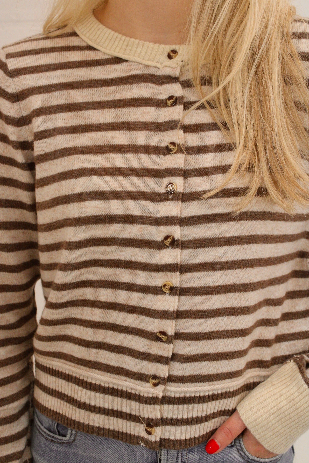 Miya Striped Cardigan