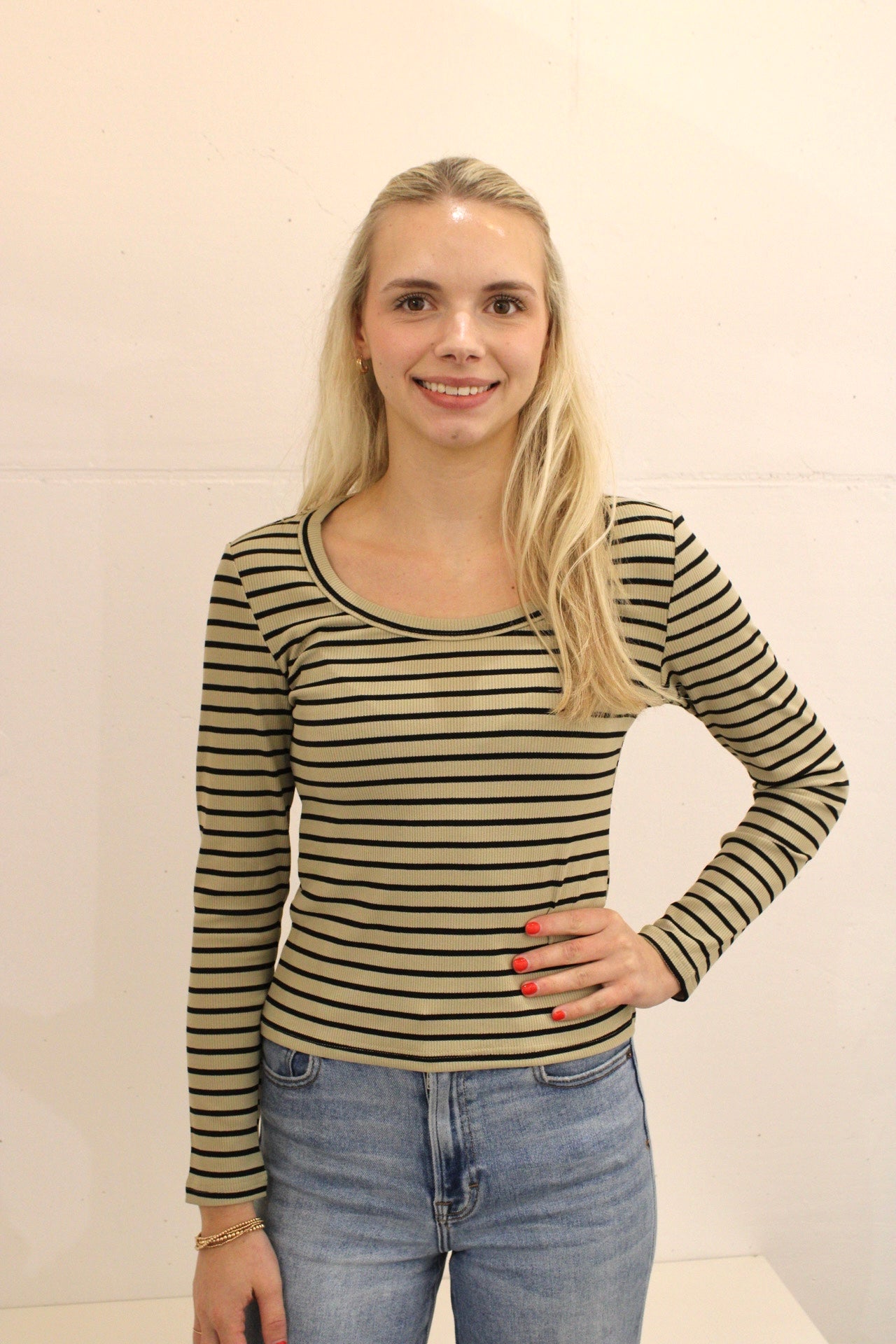 Sadie Stripe Top