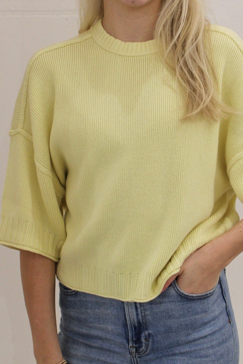 Celine Crew Neck Top