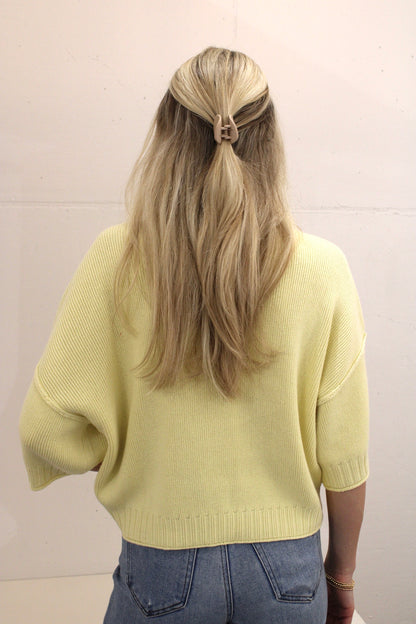 Celine Crew Neck Top