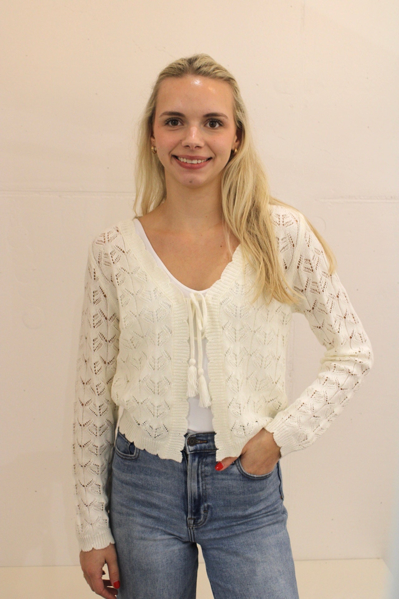 Cami Tie Cardigan
