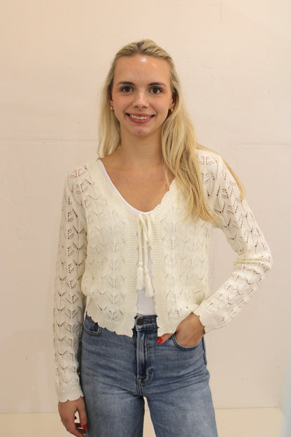 Cami Tie Cardigan