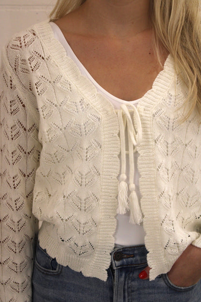 Cami Tie Cardigan