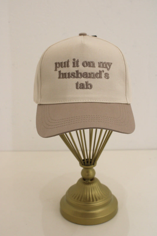 Husband Tab Trucker Hat