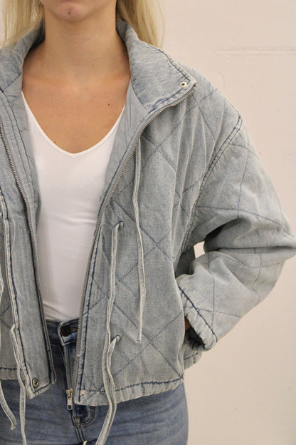 Cassi Washed Denim Jacket