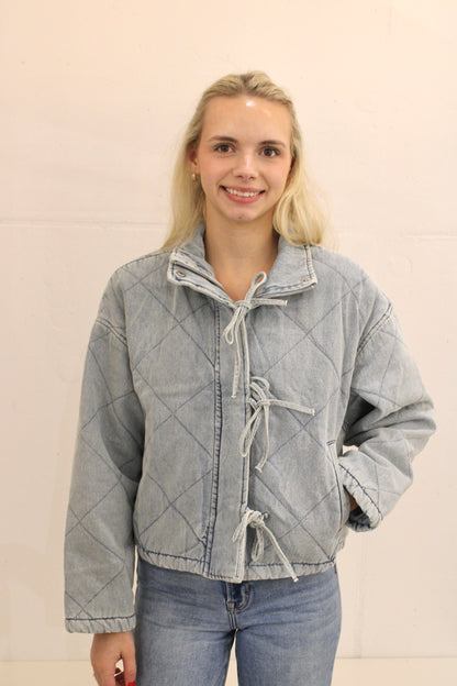 Cassi Washed Denim Jacket