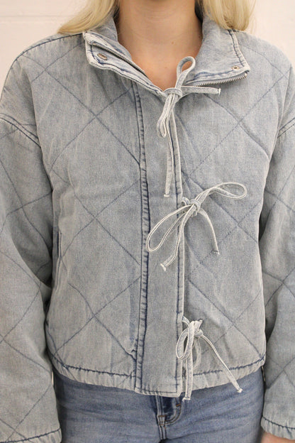 Cassi Washed Denim Jacket