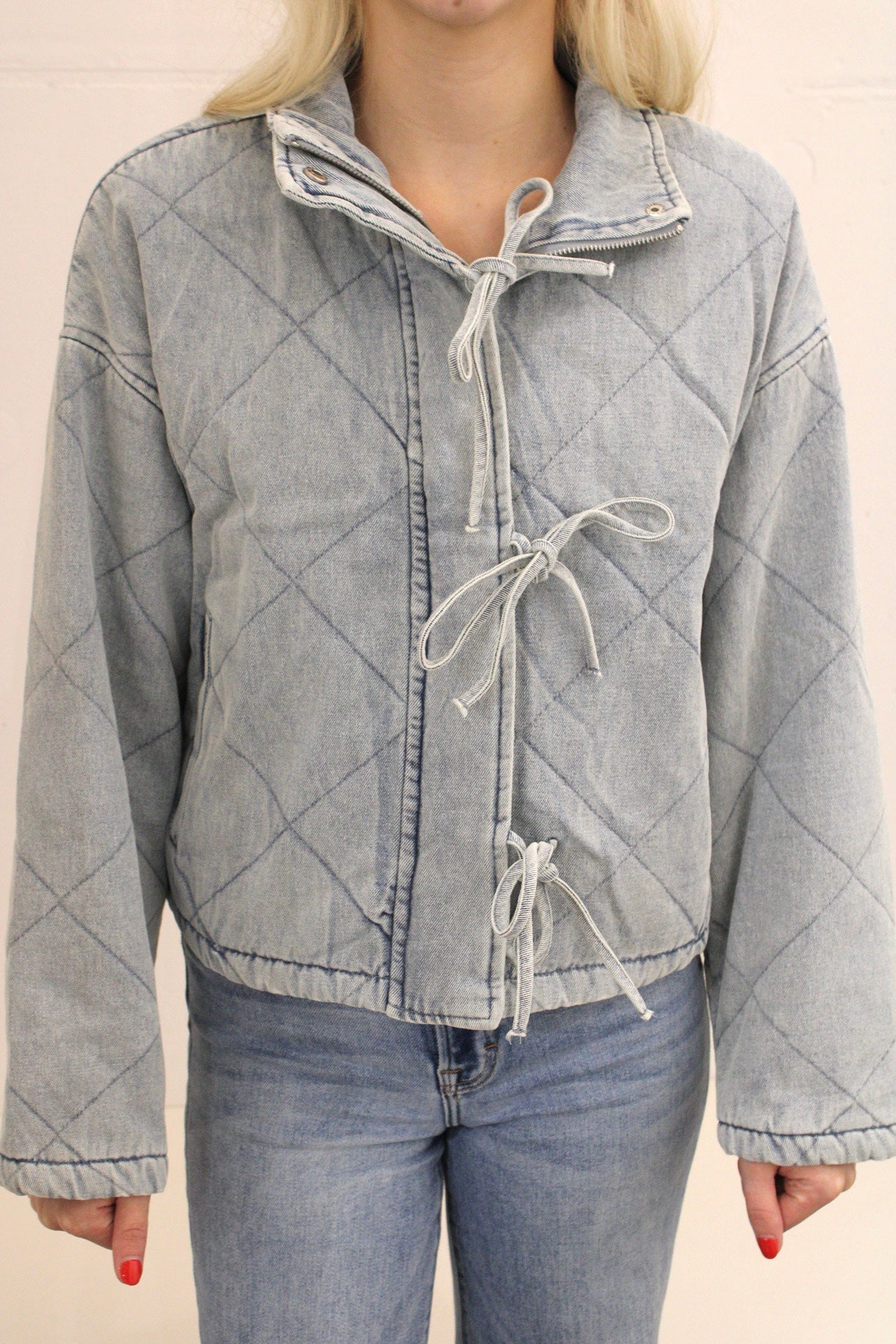 Cassi Washed Denim Jacket