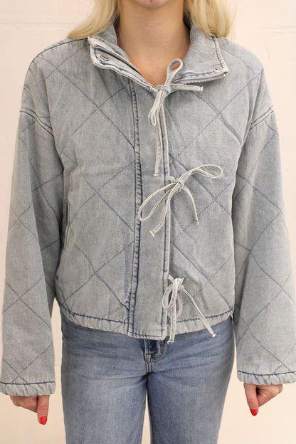 Cassi Washed Denim Jacket