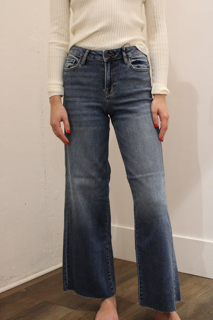 Hidden Wide Leg Denim