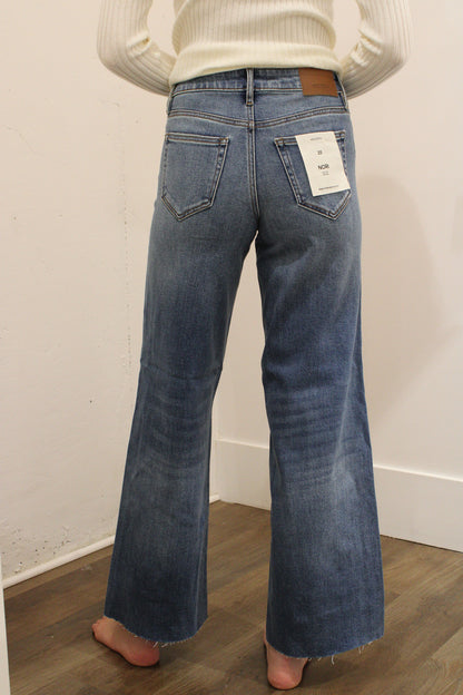 Hidden Wide Leg Denim