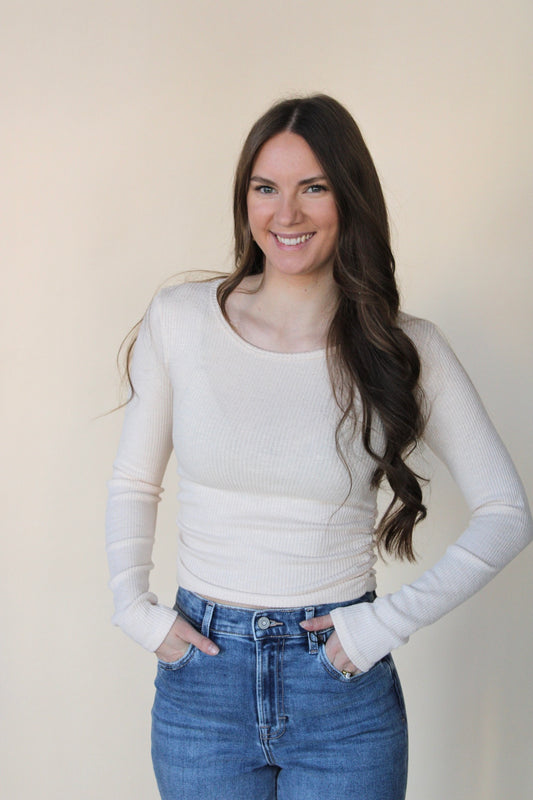 Sami Knit Ribbed Long Sleeve
