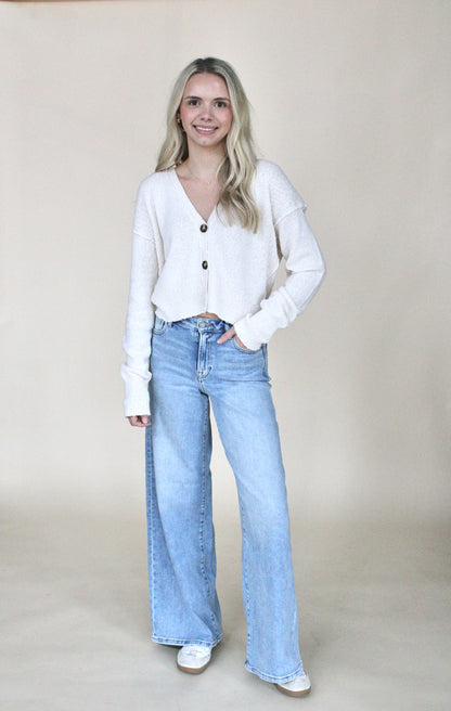 Hidden High Rise Wide Leg