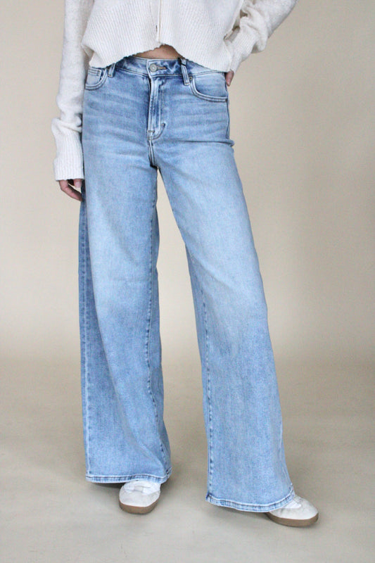 Hidden High Rise Wide Leg