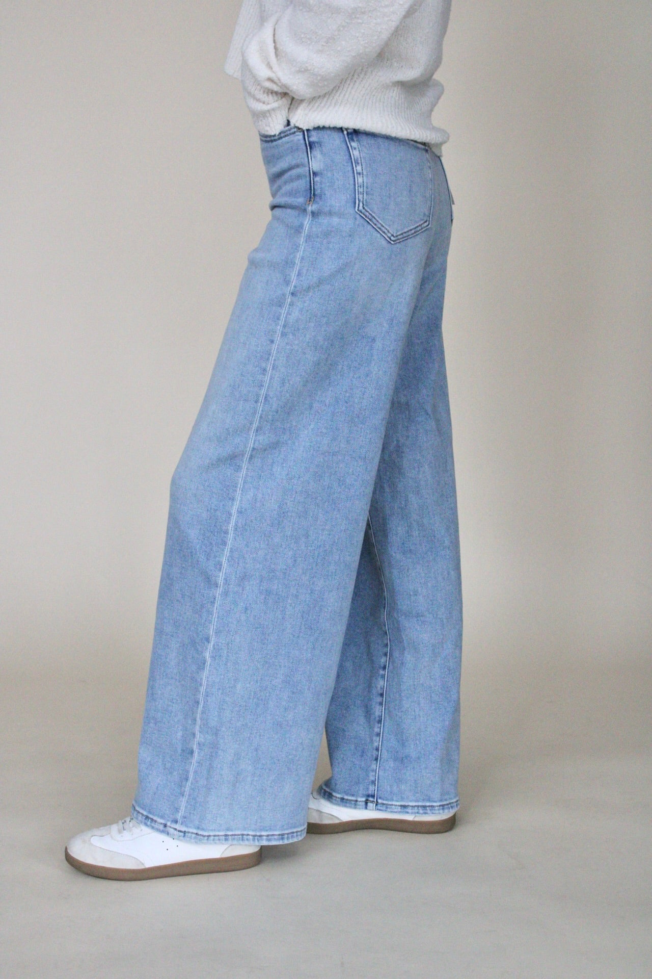 Hidden High Rise Wide Leg