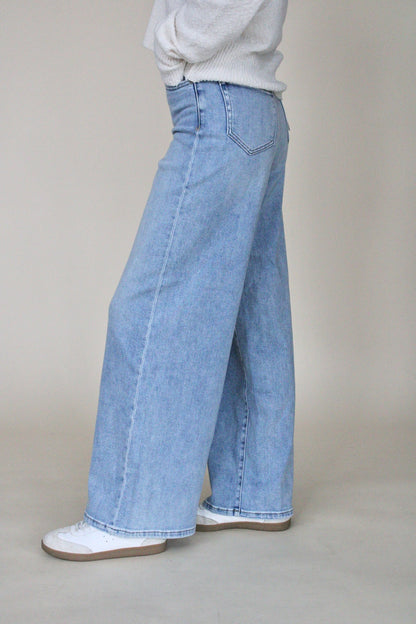 Hidden High Rise Wide Leg