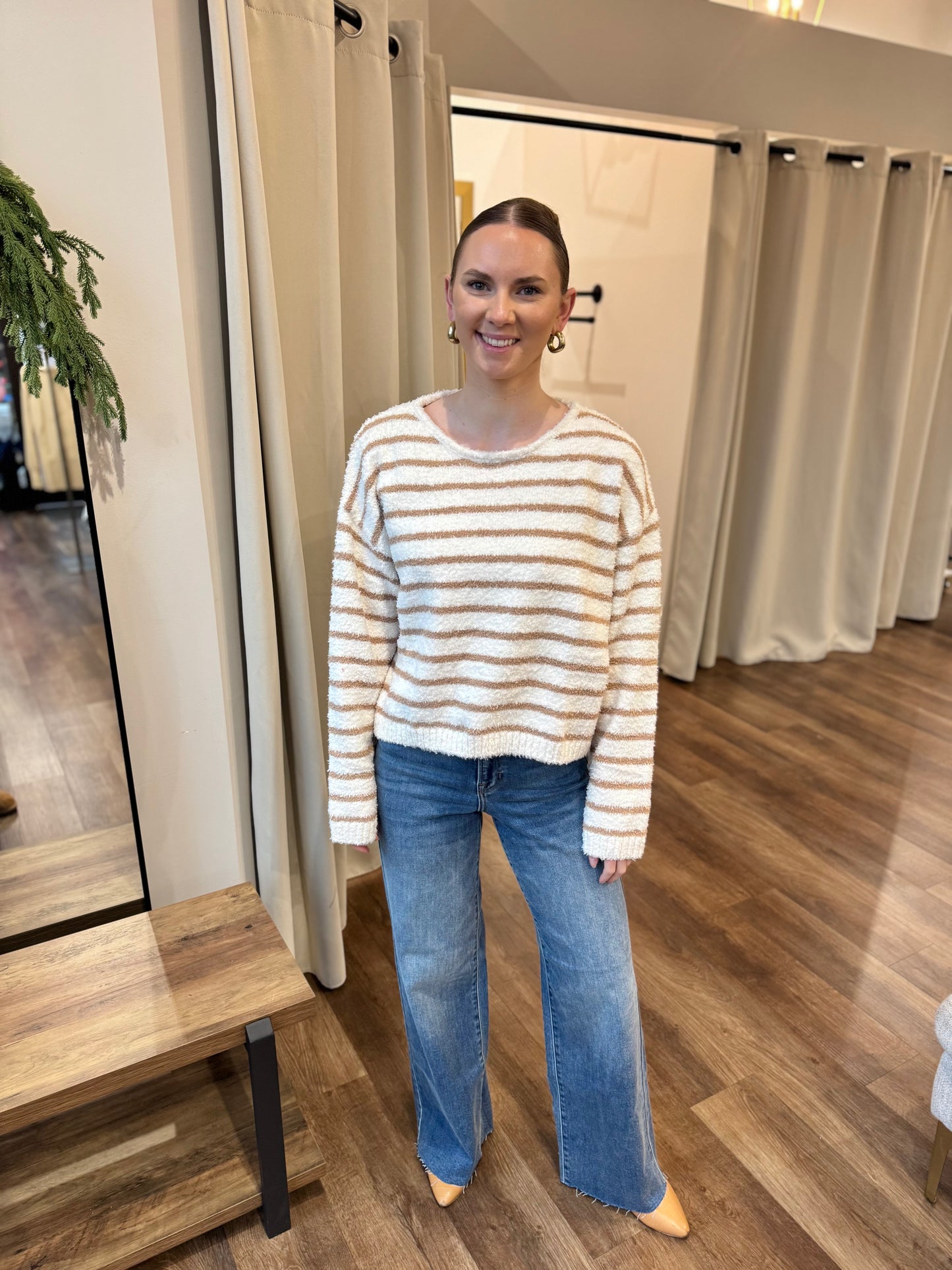 Alison Striped Sweater