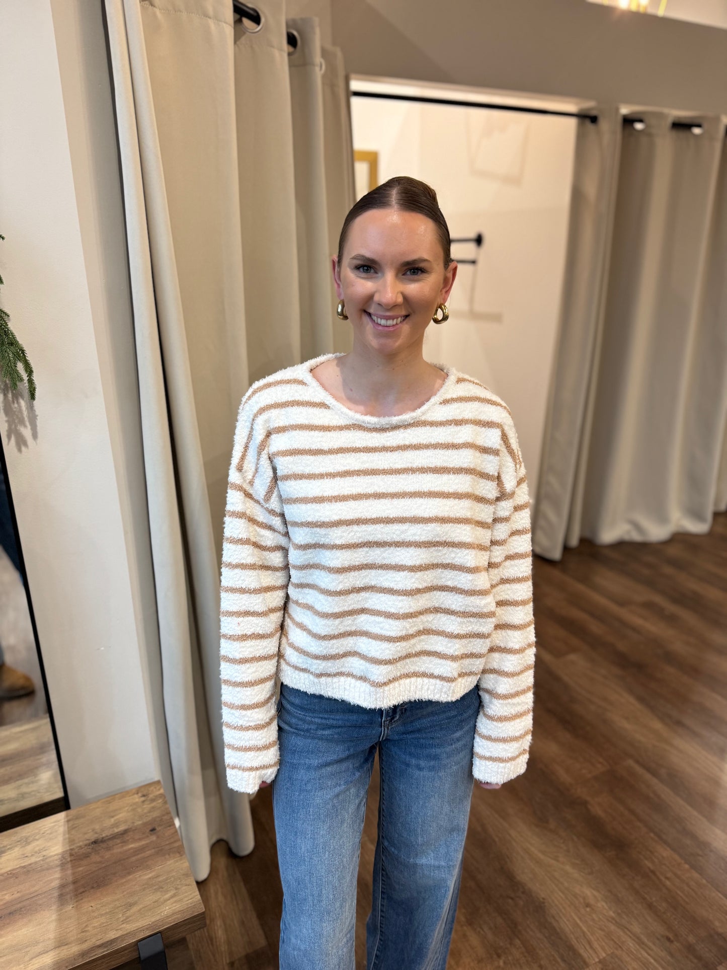 Alison Striped Sweater