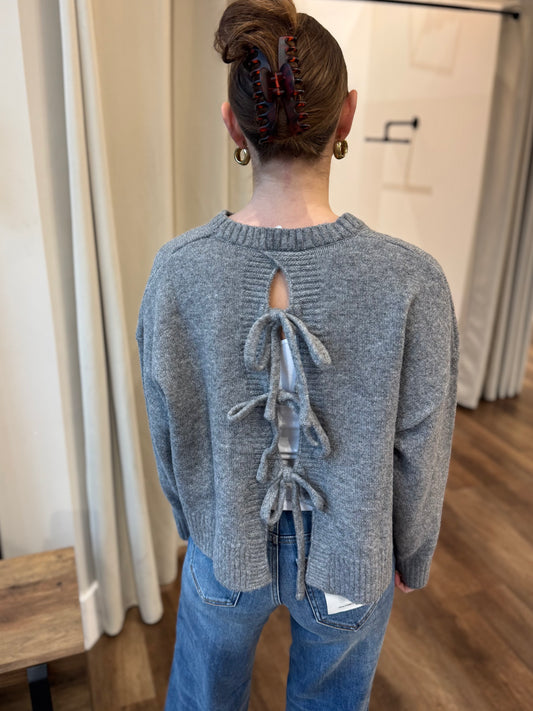 Bobbie Tie Back Sweater