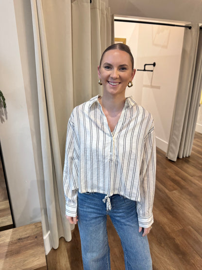 Jenni Stripe Top