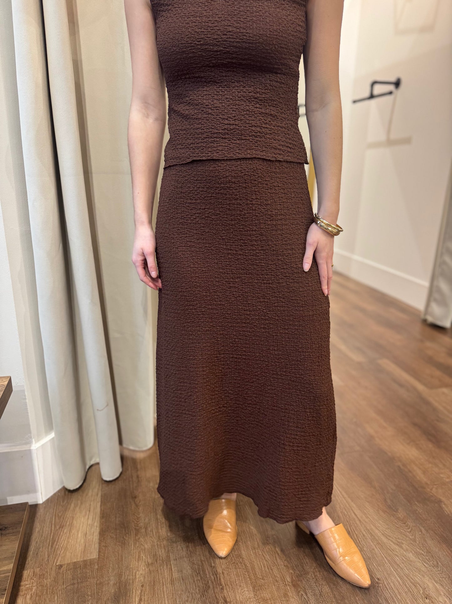 Bubble Texture Skirt