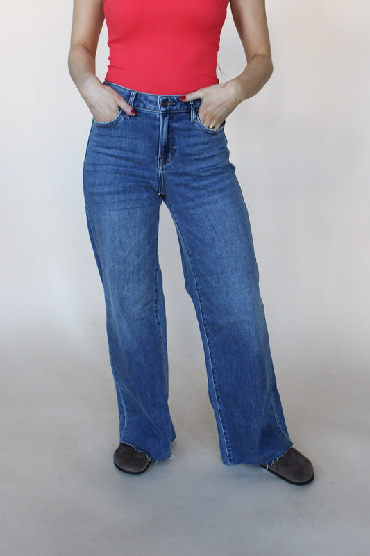 Hidden Clean Wide Jean