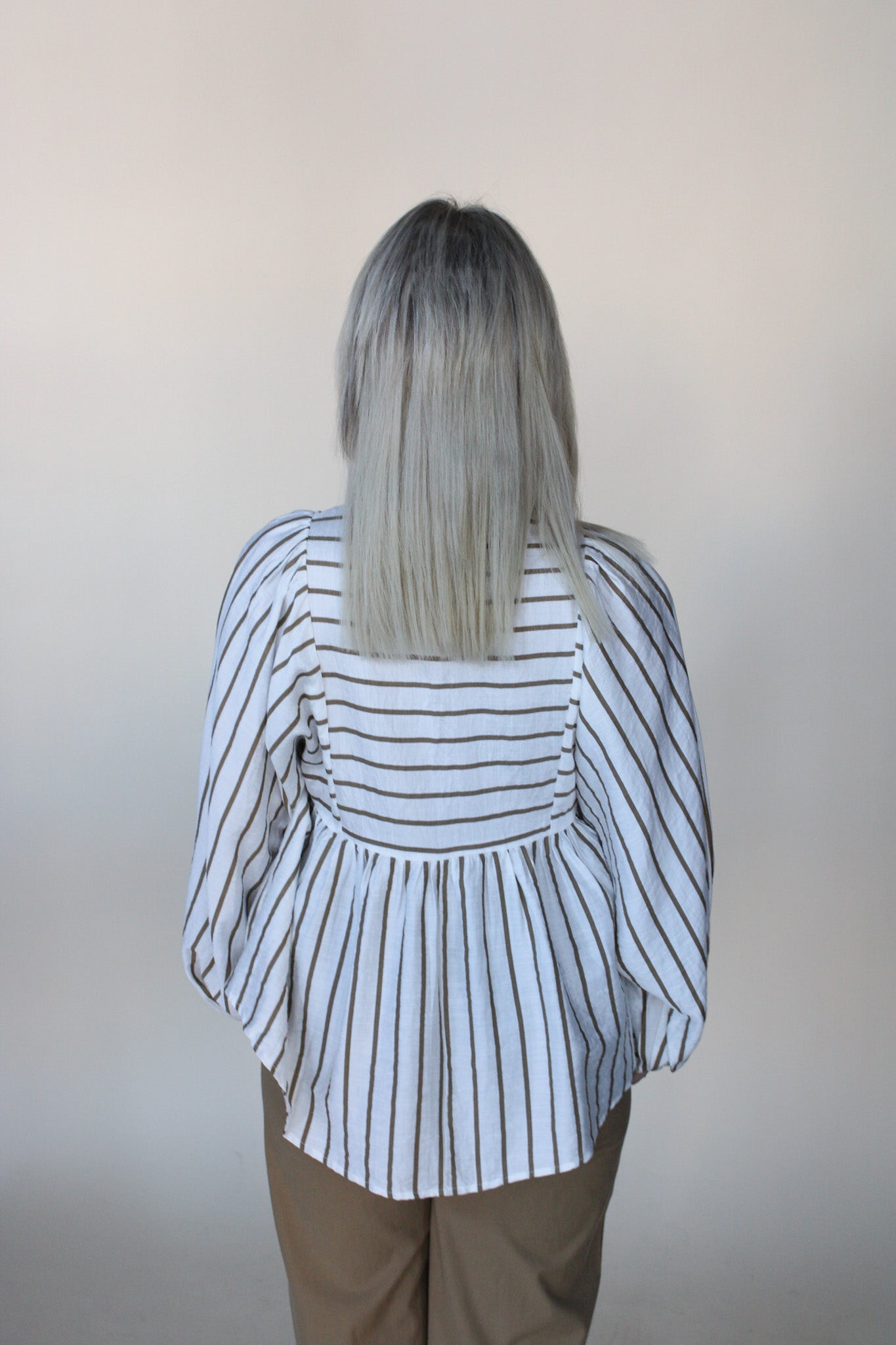 Braxton Striped Blouse