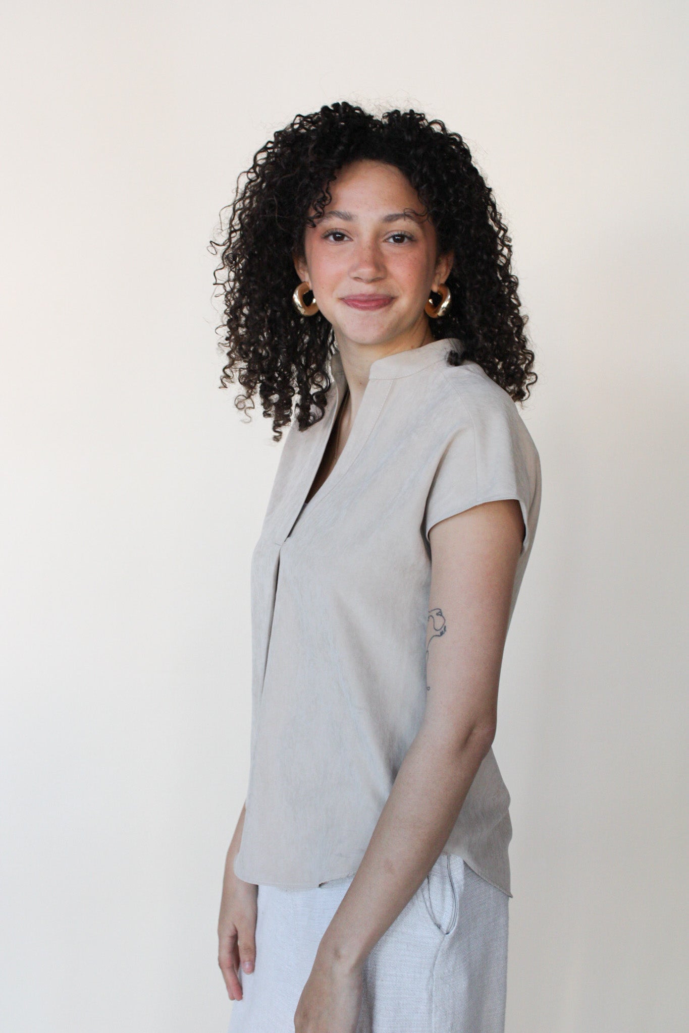 Milla Drop Shoulder Blouse