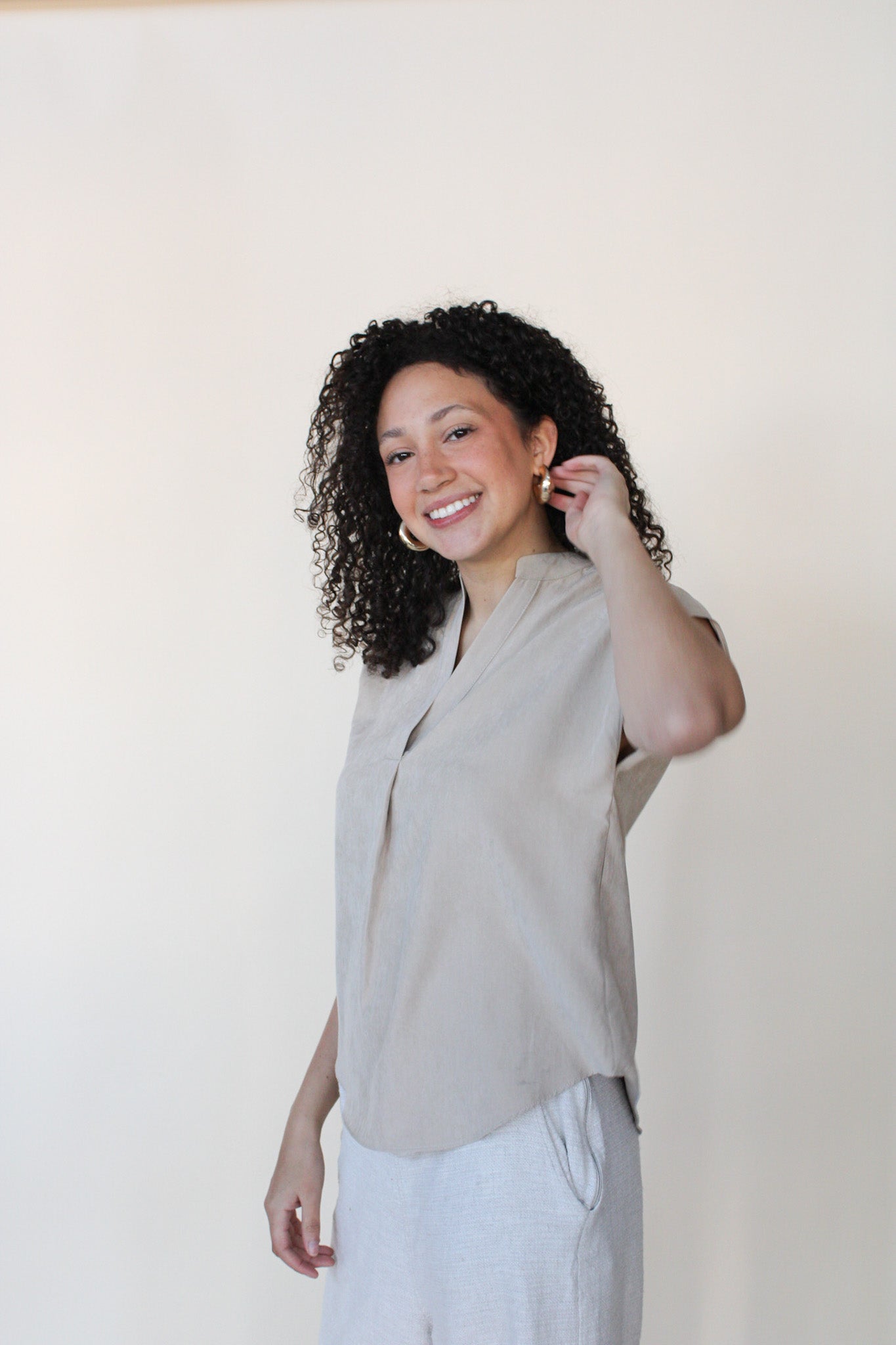 Milla Drop Shoulder Blouse