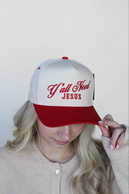 Y'all Need Jesus Trucker Hat