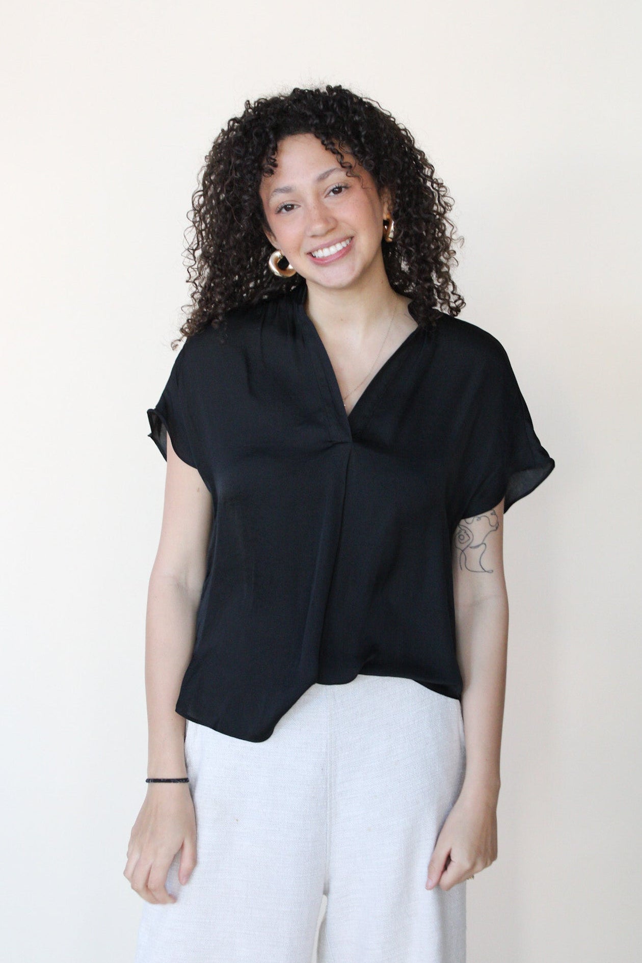 Taylor Drop Shoulder Blouse