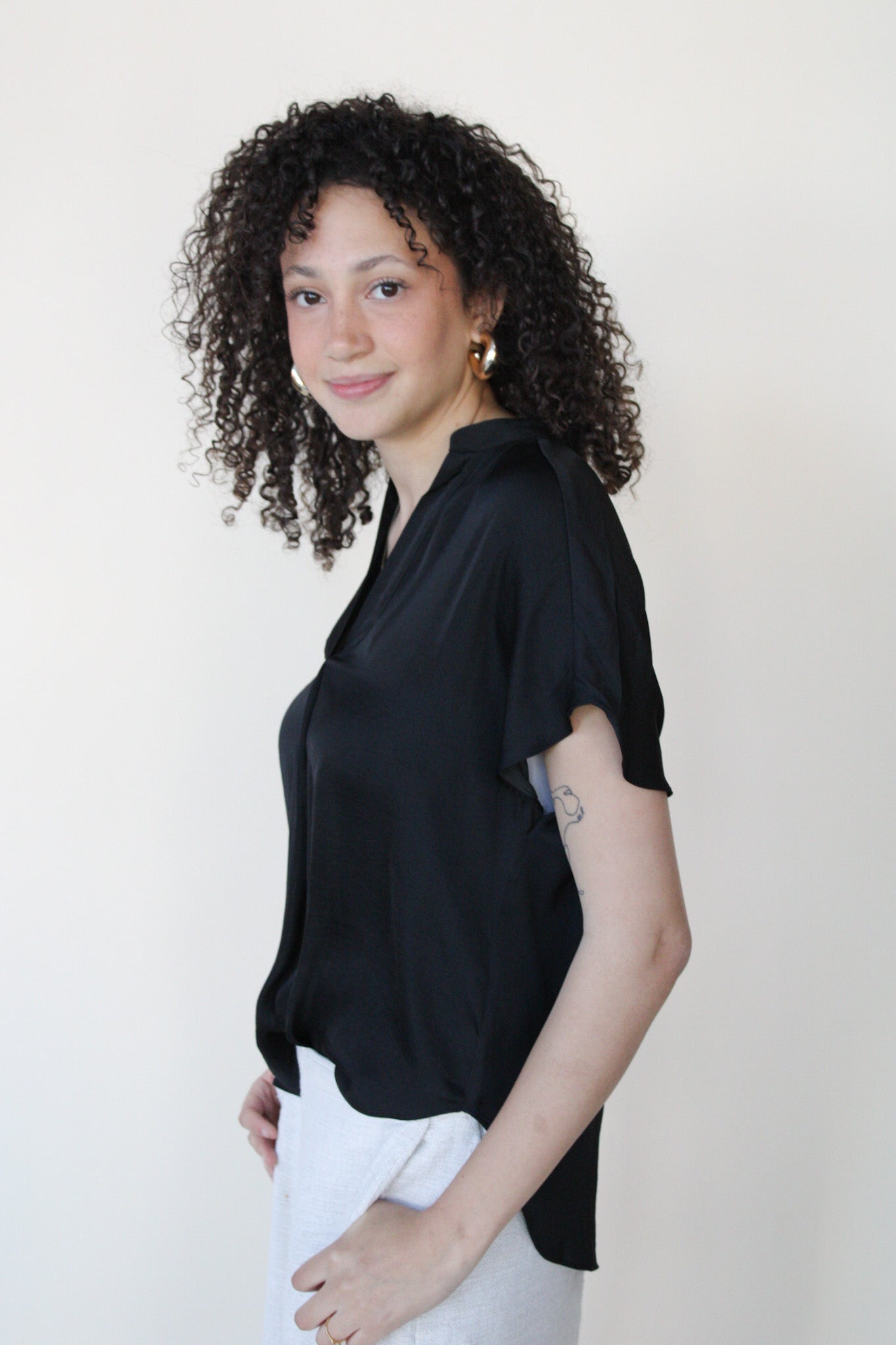 Taylor Drop Shoulder Blouse