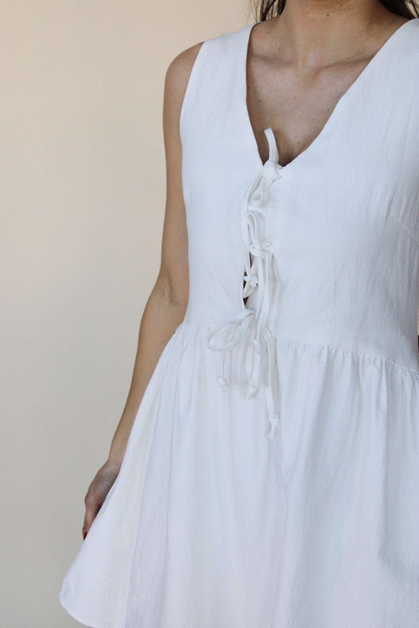 Daphne Tie Front Dress