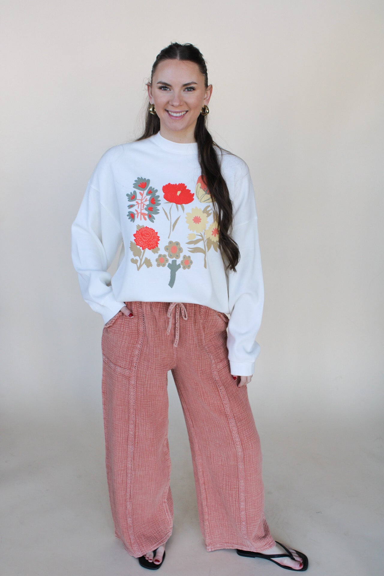 Paisley Floral Thermal Graphic