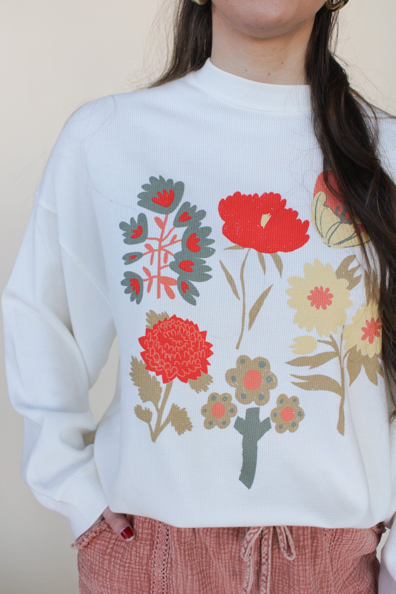 Paisley Floral Thermal Graphic