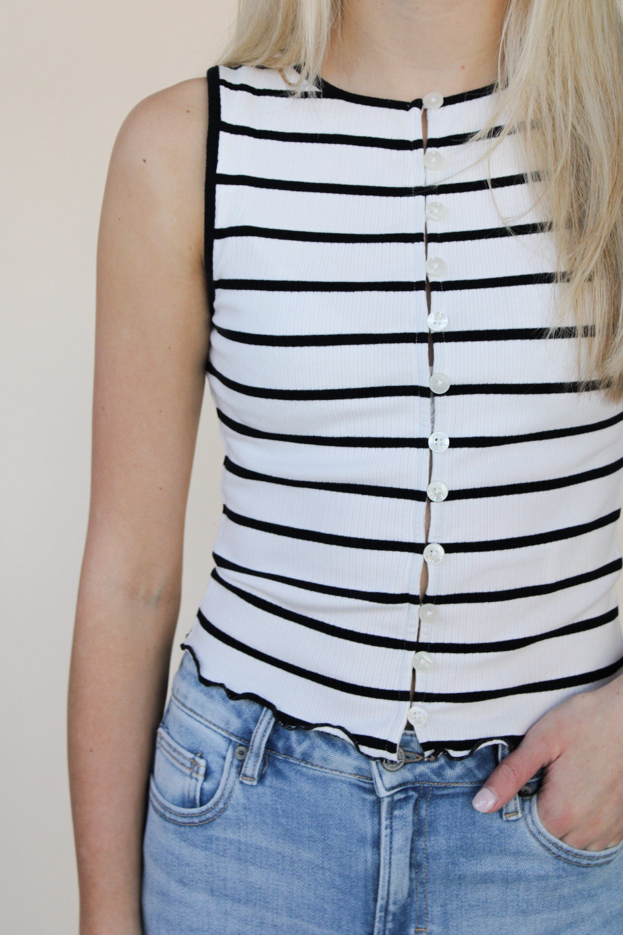 Free People Tilly Striped Tank